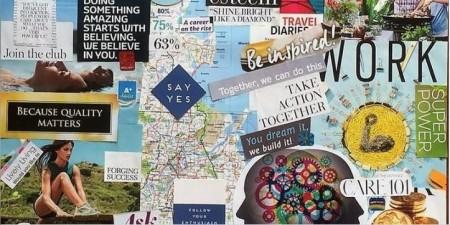 Invitation to Design Your Vision Board for 2018 Success Workshop